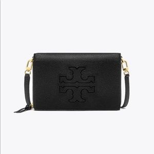 NWT - Tory Burch Harper Flat Wallet Cross-Body